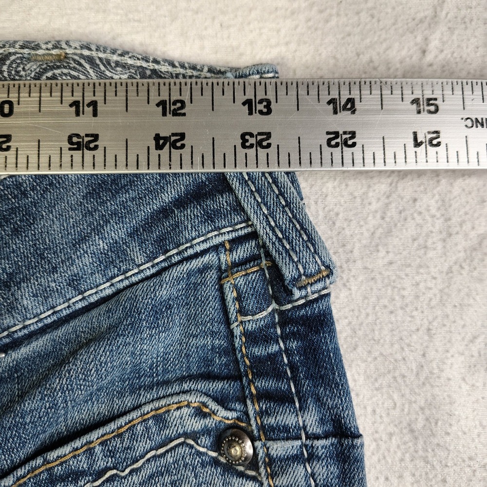 Ariat REAL Jeans Women 26R Mid Rise Stretch Whipstitch Boot Cut Western 10014022 - Picture 3 of 16
